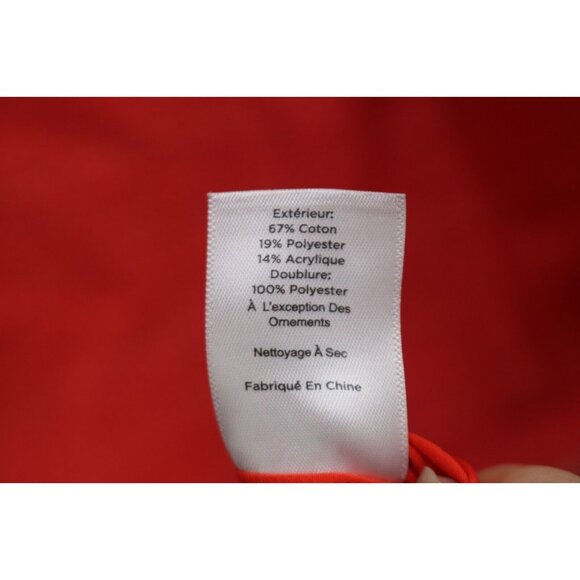 Talbots Orange Clay Tweed Sleeveless Dress-Size 16-Pockets-Lined-Office - Picture 7 of 12